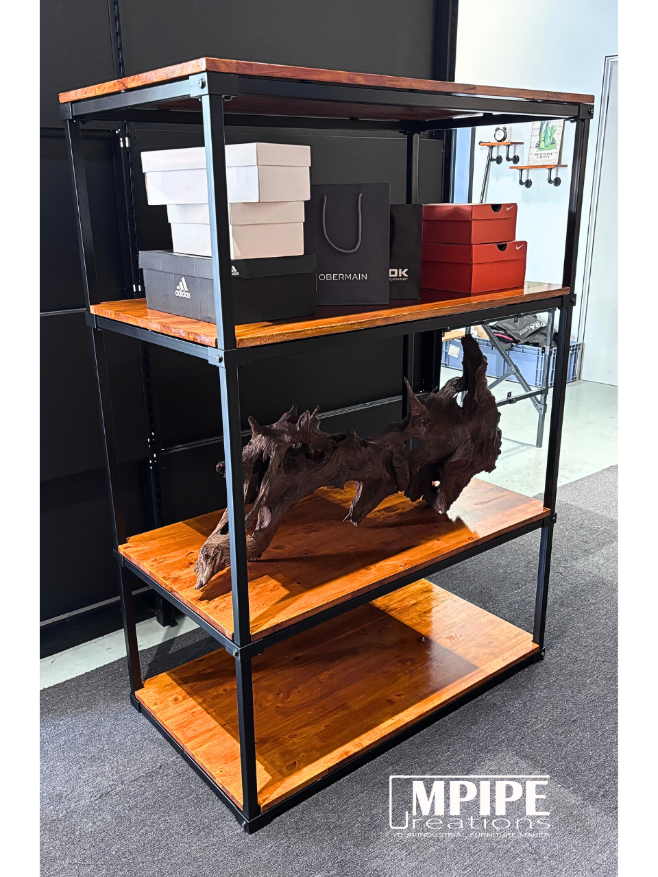 HOLLOW STORAGE SHELVES RACK